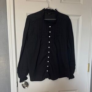 Black Button-Up Jacket